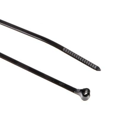 Stahovací páska Uzavírací tyč z nerezové oceli 7TCG009960R0068 TYB23MX 92 mm 2.4mm Černá Nylon 66 Thomas & Betts