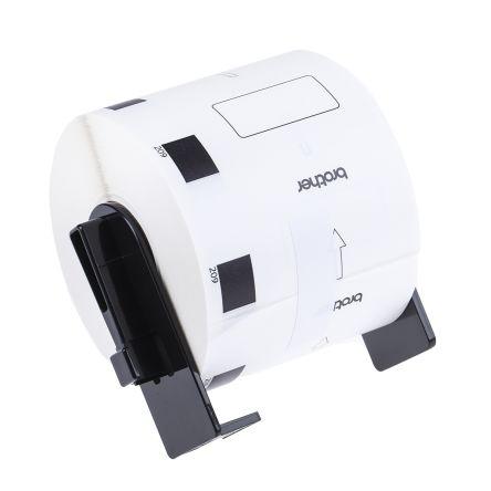 Brother Role do tiskáren štítků Bílá Černá 62 mm QL 570, QL 710 W, QL 1110 NWB, QL 560, QL 700, QL 650 TD, QL 1060 N, QL