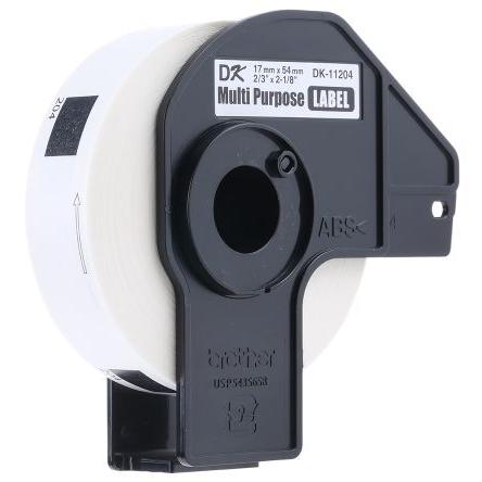 Brother Role do tiskáren štítků Bílá Černá 54 mm QL 1110 NWB, QL 720 NW, QL 700, QL 550, QL 1060 N, QL 820 NWB, QL 560,