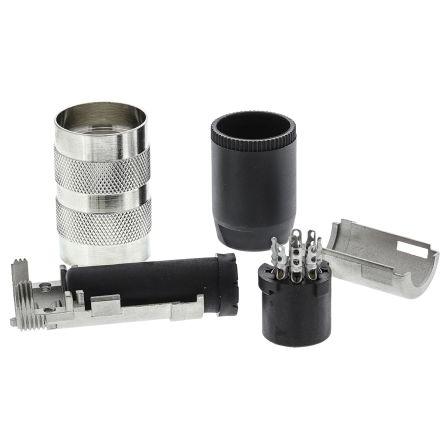 Amphenol Industrial Zásuvka DIN, řada: C 091 A, počet kontaktů: 8, velikost: M16, 100V ac, orientace těla: Rovný, IP40