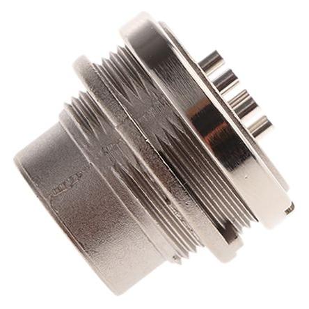 Amphenol Industrial Zástrčka DIN, řada: C 091 A, počet kontaktů: 8, velikost: M16, 100V, orientace těla: Rovný, IP40 4A