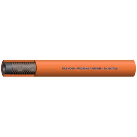 Hadicové vedení délka 25 m Etylen-propylen-dien monomer Oranžová, vnitřní průměr: 6.3 mm (vnitřní prům.) RS PRO 13.3 mm