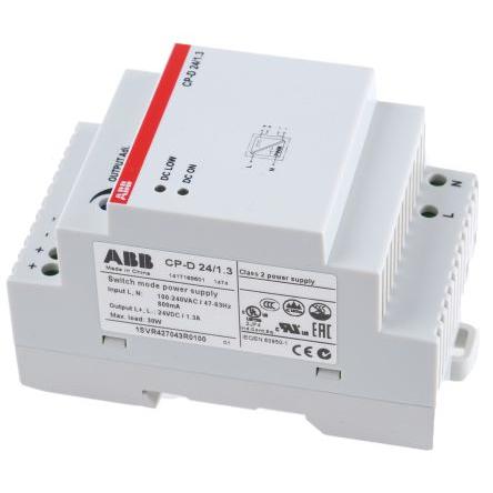 ABB Napájecí zdroj na lištu DIN CP-D, počet výstupů: 1 Napájecí zdroj 240V ac 1.3 A AC/DC 24V dc DC 30 W