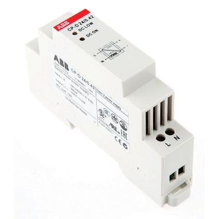 ABB Napájecí zdroj na lištu DIN CP-D, počet výstupů: 1 Spínaný režim 240V ac 400 mA AC/DC 24V dc DC 10 W
