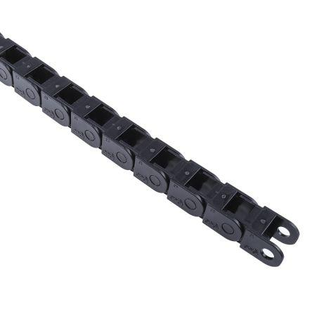 Kabelové rozdvojky, řada: 06 Igumid GLW barva Černá 16.5mm x 15 mm x 1 m, min. poloměr ohybu 38 mm Igus