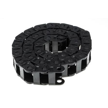 Kabelové rozdvojky, řada: 10 Igumid GLW barva Černá 36mm x 23 mm x 1 m, min. poloměr ohybu 38 mm Igus