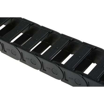 Kabelové rozdvojky, řada: 200 Igumid GLW barva Černá 73mm x 35 mm x 1 m, min. poloměr ohybu 75 mm Igus