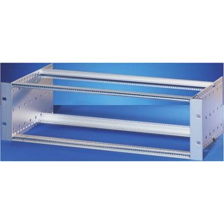nVent SCHROFF Rám pro montáž do racku, řada: europac PRO 6 U x 84 HP x 175 mm, Nerezová ocel, Hliník