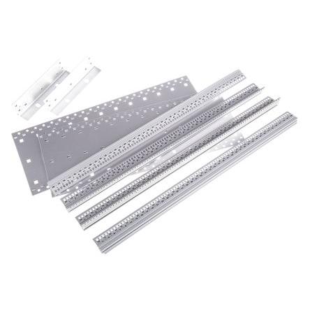 nVent SCHROFF Rám pro montáž do racku, řada: europac PRO 3 U x 84 HP x 355 mm, Hliník, Nerezová ocel