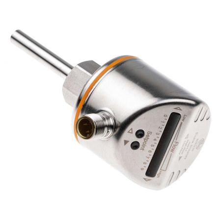 Regulátor průtoku, řada: Si5010 Se závitem 3000cm³/s Konektor M12 PnP LED ifm electronic 36V dc 18 mm