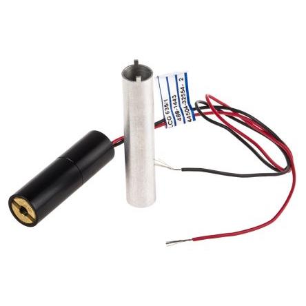 Global Laser Laserový modul 5002-23, řada: CrossLite Červená 635 nm 1 mW Spojitá vlna 2 Křížený 5V 3.5 V