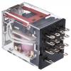 Omron Výkonové relé 4PDT Lišta DIN 5A 24V ac MY4