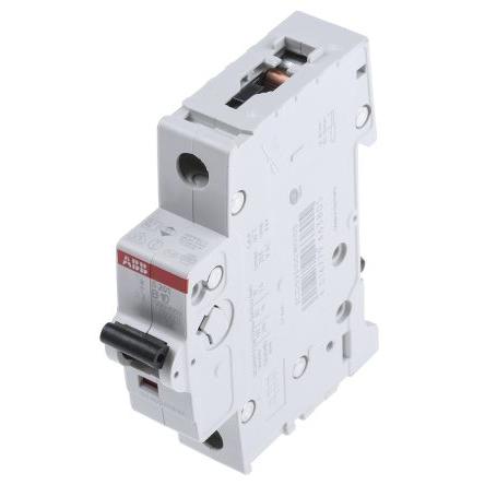 ABB Miniaturní jistič, rozsah: System Pro M Compact 1pólový 10A vypínací výkon 6 kA, charakteristika: Typ B, rozsah: