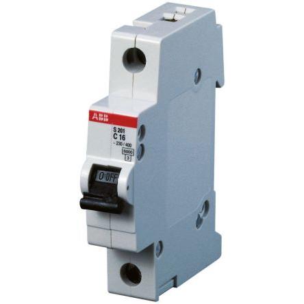 ABB Miniaturní jistič, rozsah: System Pro M Compact 1pólový 20A vypínací výkon 6 kA, charakteristika: Typ C, rozsah: