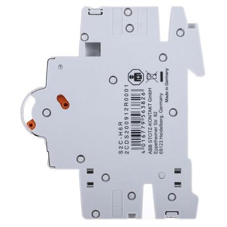 ABB Pomocný kontakt 1 NO/1 NC 2 Lišta DIN, rozsah: SN201 s Šroub 6 A 230V