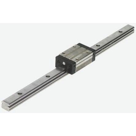 Kolejnička lineárního vedení L1U150630LCN-PCT, řada: LU NSK 15 mm 630 mm