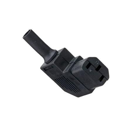 Bulgin Konektor IEC C13, orientace těla: Pravý úhel, Kabel Vnější, 250V 10A