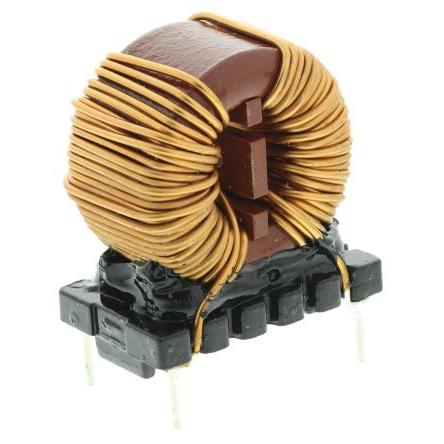 Induktor s vodiči, řada: WE-CMB HC 10 mH Idc 5 A Rdc 55 mΩ, 250V ac Wurth Elektronik