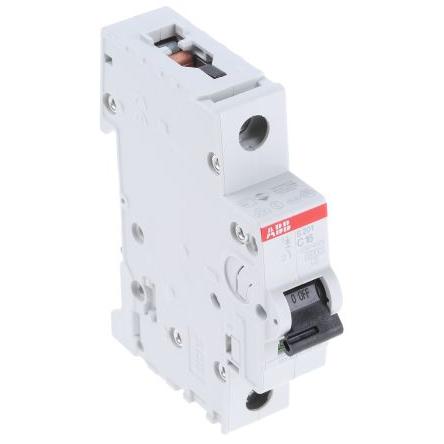ABB Miniaturní jistič, rozsah: System Pro M Compact 1pólový 16A vypínací výkon 6 kA, charakteristika: Typ C, rozsah: