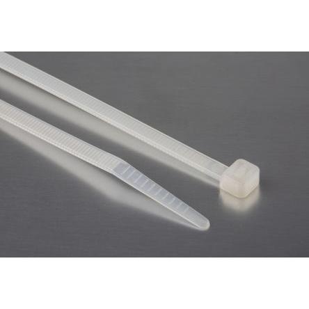Stahovací páska Nerozpojitelné 203 mm 4.6mm Přírodní Nylon 66 RS PRO