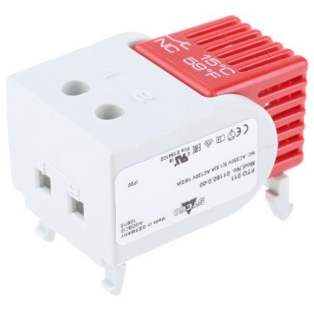 STEGO Zapouzdřený termostat, NC 70 °C -45 °C 120V ac, 250 V ac