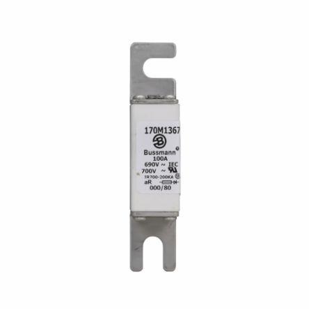 Pojistka podle německé normy 100A NH000 aR Eaton 78 mm 690V ac