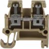 Weidmüller Svorkovnice pro montáž na lištu DIN 0340460000, řada: AKZ, 250V Hnědá 1.5mm² 1 Šroubová