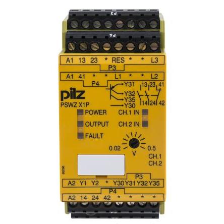 Pilz PSWZ X1P Bezpečnostní relé 24V ac/dc, 240 V ac/dc 1 2