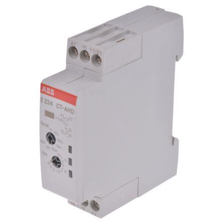 ABB Časovací relé Lišta DIN SPDT 1kontaktové 48 V dc 24V ac, 240 V ac 1 funkce Šroub 0.05 s to 100 h