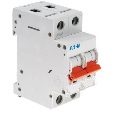 Eaton Miniaturní jistič, rozsah: PXL 2pólový 10A vypínací výkon 10 kA, charakteristika: Typ B, rozsah: xPole 400V ac 48