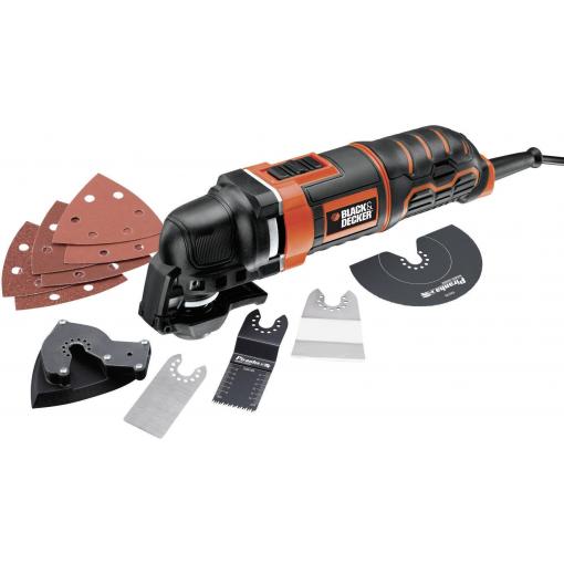Black & Decker MT300KA multifunkční nářadí vč. příslušenství, kufřík, 13dílná, 300 W, MT300KA-QS