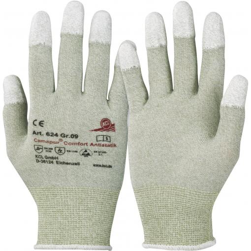 KCL Camapur Comfort Antistatik 624-9 polyamid pracovní rukavice Velikost rukavic: 9, L EN 16350:2014-07 CAT II 1 pár