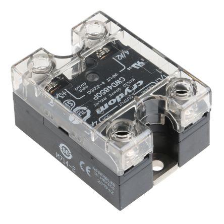 Crydom Polovodičové relé 50 A Panel SPST 660 V ac CW24 32V