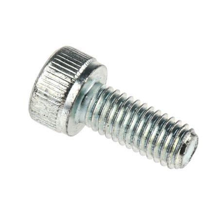 RS PRO Šroub s vnitřním šestihranem, Leskle pozinkovaný, Ocel hlavice Vnitřní šestihran, M5, M5, délka: 12 mm