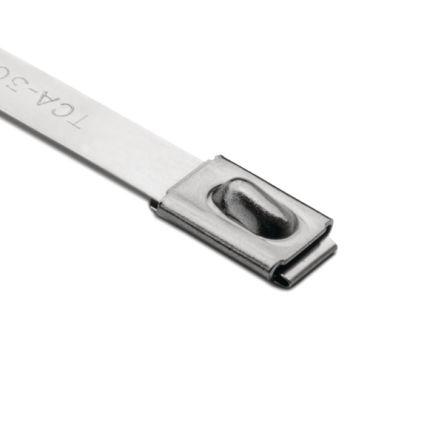 Stahovací páska Nerozpojitelné 111-94148 MBT14HS-SS304-ML 362 mm 7.9mm Kovová Nerezová ocel 304 HellermannTyton