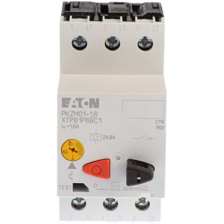 Jistič ochrany motoru, rozsah: PKZM 01 1A, 1.6 A 690V ac 55 °C -25 °C Eaton