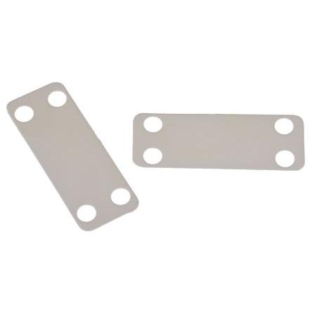 Označovač kabelu barva Bílá 50.5 mm x 19mm RS PRO 4.8 mm