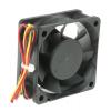 ARX Axiální ventilátor, řada: CeraDyna, průtok vzduchu: 33.35 m³/h 4.32 W 24V dc 180 mA IP20 60 mm 60mm 25.4 mm