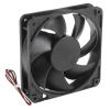 ARX Axiální ventilátor, řada: CeraDyna, průtok vzduchu: 180.8 m³/h 5.52 W 24V dc 230 mA IP20 120 mm 120mm 25 mm