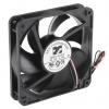 ARX Axiální ventilátor, řada: CeraDyna, průtok vzduchu: 180.8 m³/h 5.52 W 24V dc 230 mA IP20 120 mm 120mm 25 mm