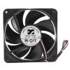 ARX Axiální ventilátor, řada: CeraDyna, průtok vzduchu: 180.8 m³/h 5.52 W 24V dc 230 mA IP20 120 mm 120mm 25 mm