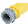 MENNEKES Průmyslový napájecí konektor, řada: AM-TOP, IP67, Kabel barva Žlutá, 32A, 110V