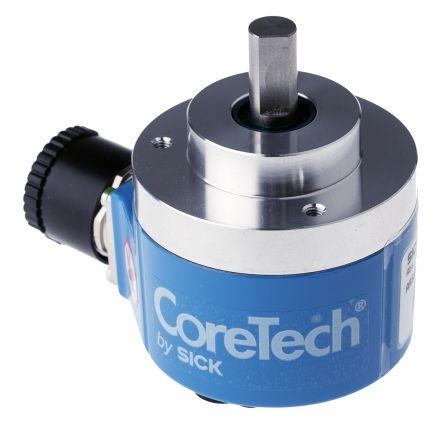 Absolutní kodér, řada: ARS60 Absolutní SSI 32V dc 10000 rpm 8192 ppr Pevný IP65 SICK 10 mm