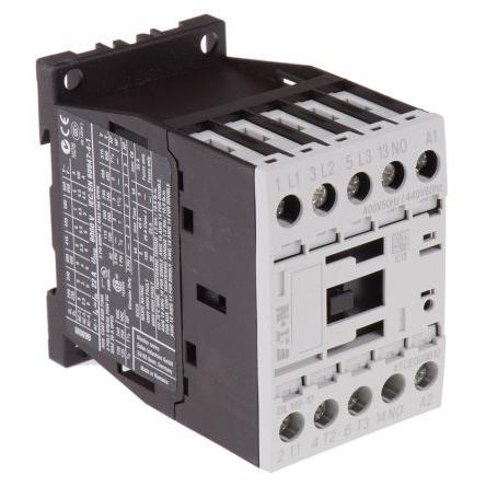 Eaton 1 NO Stykač napětí ve vinutí 400V ac 3pólový 9 A 400V ac 4 kW s 3 NO kontakty 400V ac Řízení motoru, Rezistivní