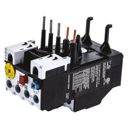 Eaton Relé na přetížení, rozsah: ZB 1 NO/1 NC s Automaticky a ručně resetováním a hodnotami FLC motoru 1A, 1.6 A 1.6A 6