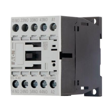 Eaton 4 NO Relé stykače napětí ve vinutí 230V ac 4pólový 4 A 415V ac s 4 NO kontakty 230V ac Rovný, rozsah: DILA 4P
