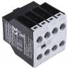 Eaton Pomocný kontakt 2 NC/2 NO 4 Přední upevnění, rozsah: DILA s Šroub 4 A 220 V dc, 500V ac