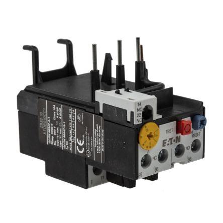 Eaton Relé na přetížení, rozsah: ZB 1 NO/1 NC s Automaticky a ručně resetováním a hodnotami FLC motoru 10A, 6 A 10A 6 W