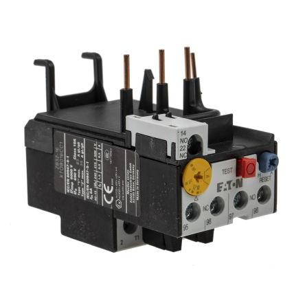 Eaton Relé na přetížení, rozsah: ZB 1 NO/1 NC s Automaticky a ručně resetováním a hodnotami FLC motoru 10A, 16 A 16A 6 W