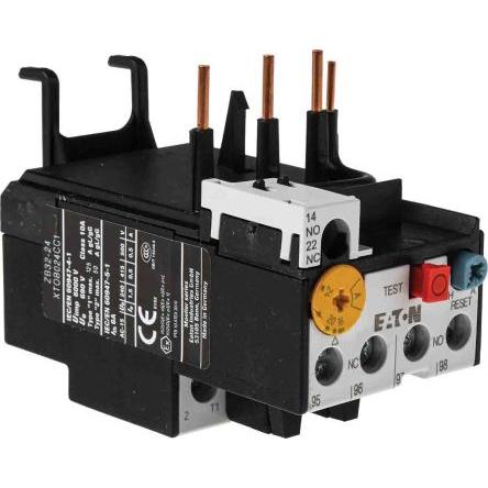 Eaton Relé na přetížení, rozsah: ZB 1 NO/1 NC s Automaticky a ručně resetováním a hodnotami FLC motoru 16A, 24 A 24A 6 W